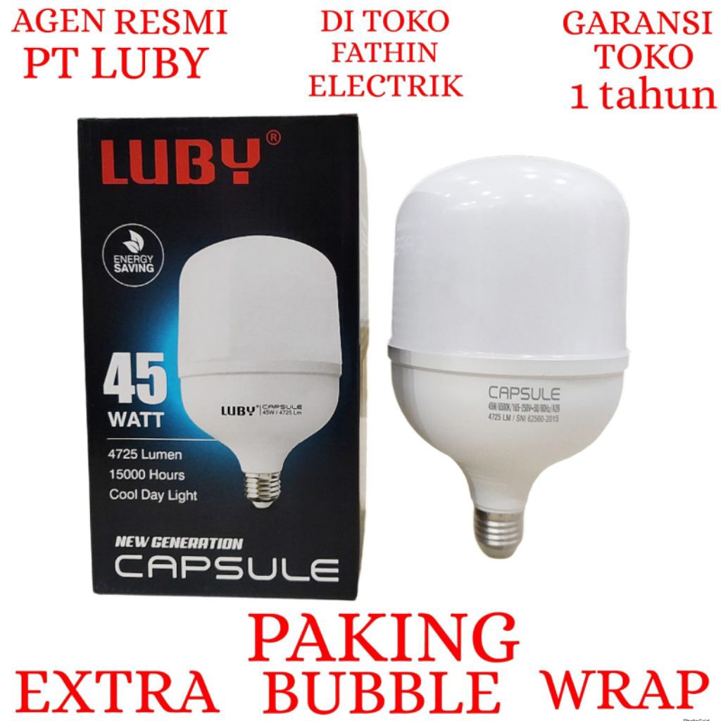 BOHLAM LED LUBY / LAMPU LED LUBY CAPSULE 45W