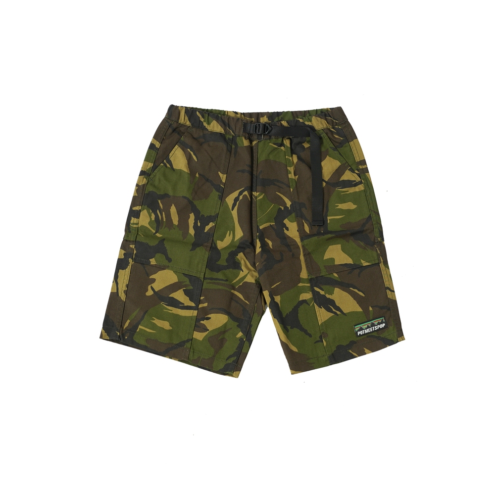 Pot Meets Pop Celana Pendek - Belted Shorts British Dpm Camo - Short Pants
