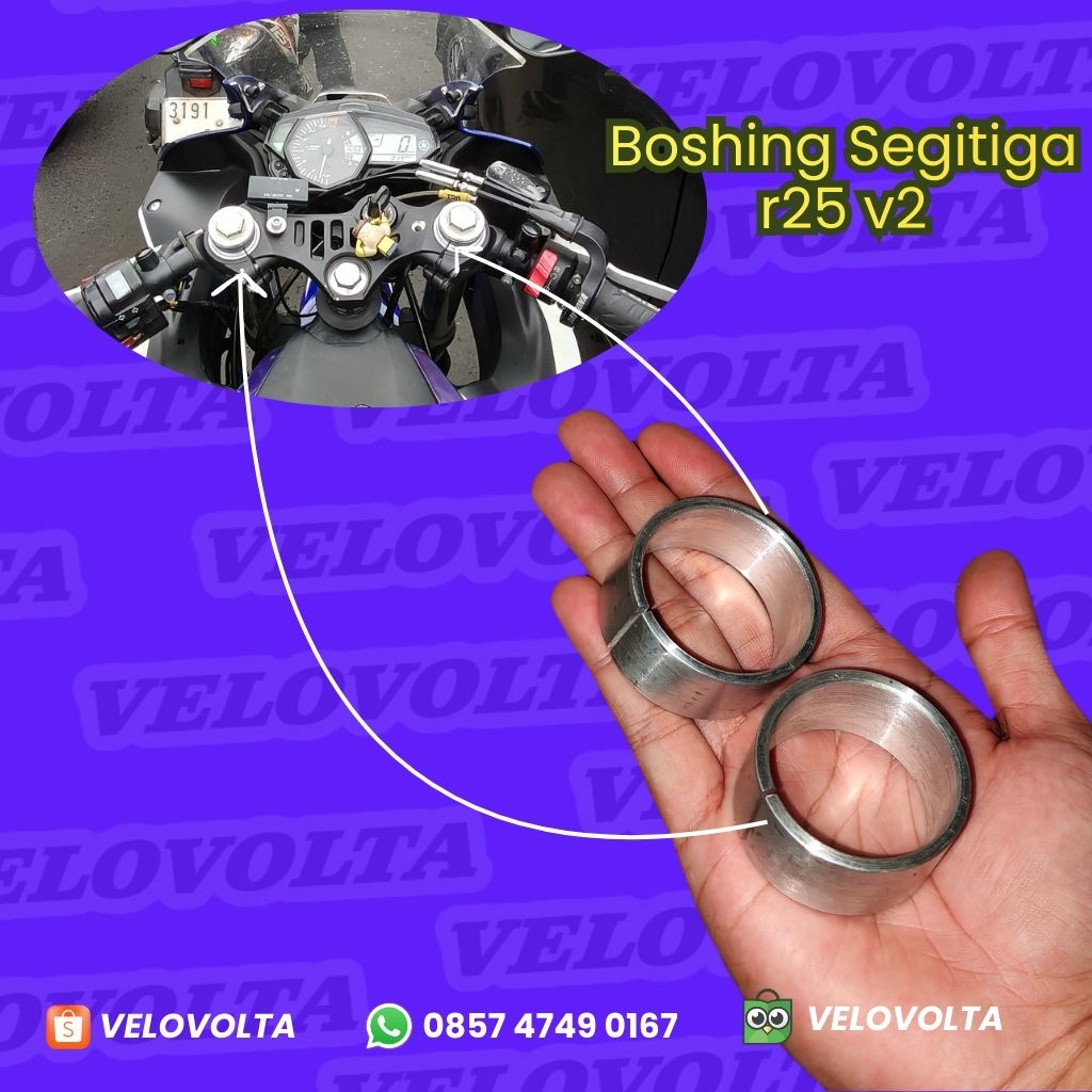 Boshing Segitiga R25 new pnp R25 old tinggal pasang