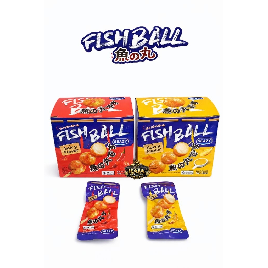 FISH BALL Spicy Flavor & Curry Flavor 20 Pcs
