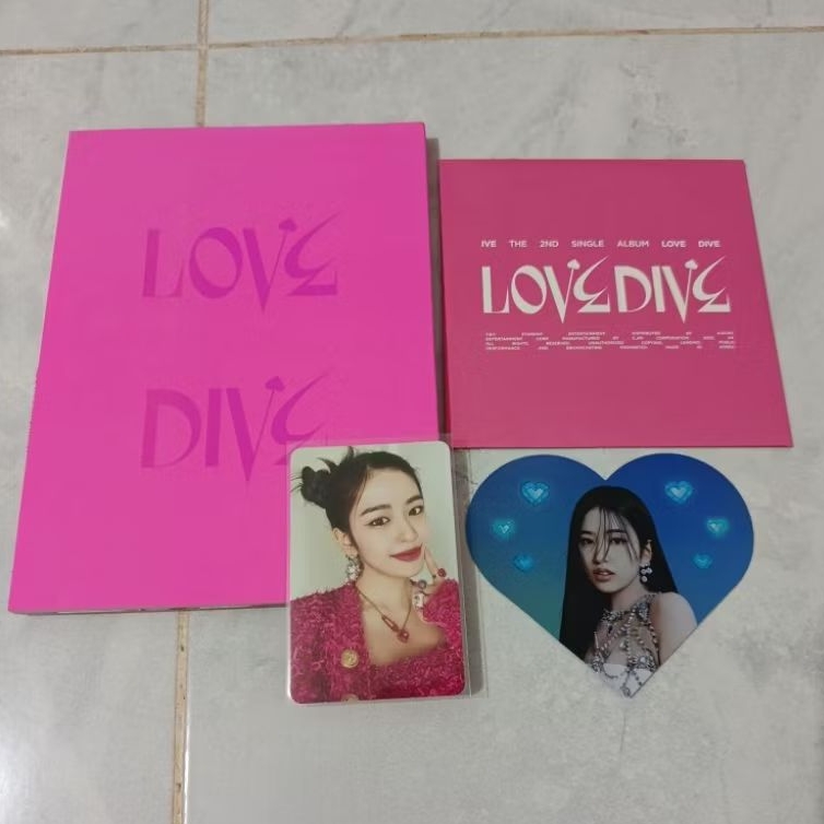 album Ive Love Dive Full Set