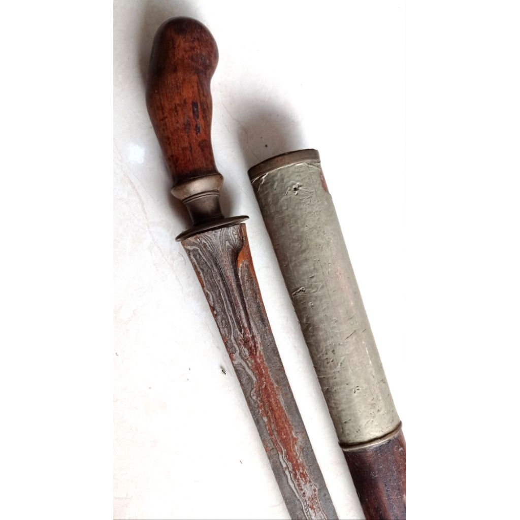 keris cundrik kuno khas lombok original panjang bilah 41cm