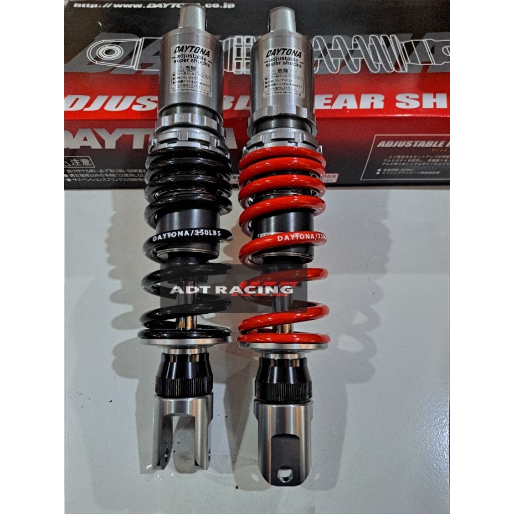 shock daytona billet vario mio beat rebound roadrace dragbike
