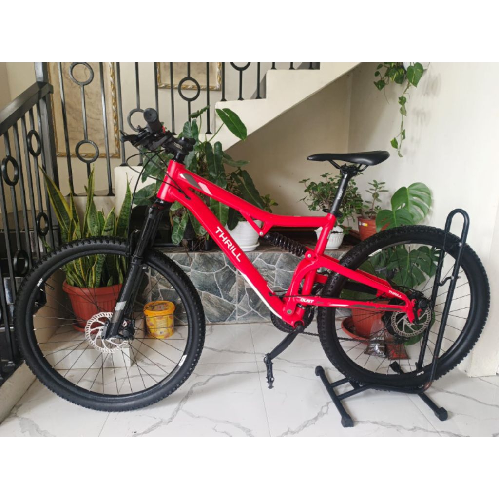 Sepeda MTB Fullsus Thrill Oust 3.0 Second Bekas Mulus