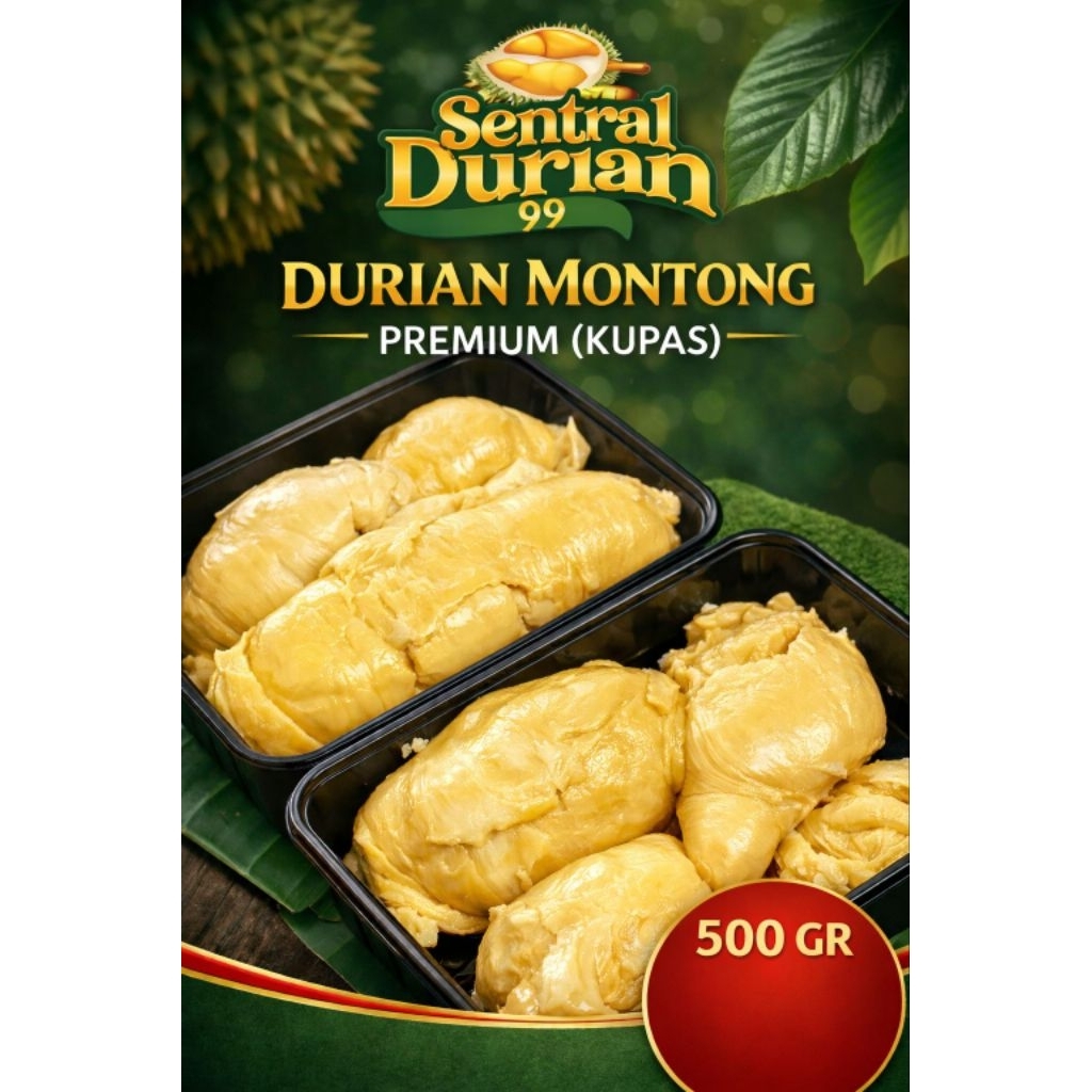 Durian Kupas Montong