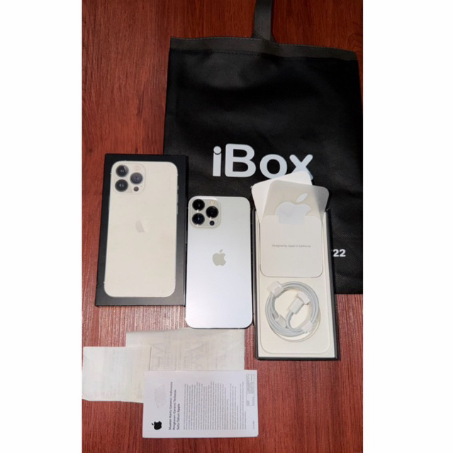 Iphone 13 Pro Max 128 GB Silver Ibox / Putih / White