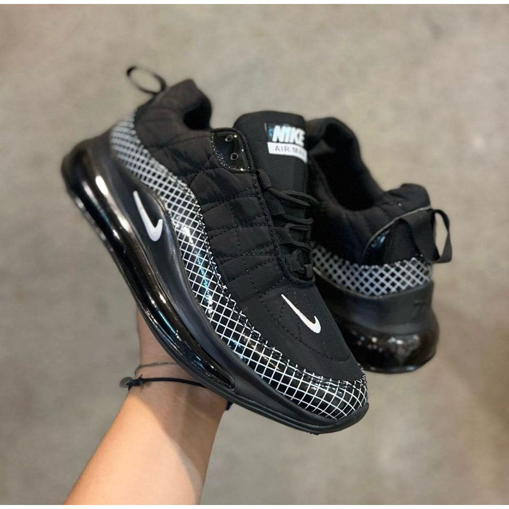 SEPATU SNEAKERS OLAHRAGA PRIA WANITA 720 818 BLACK LIST WHITE PREMIUM QUALITY