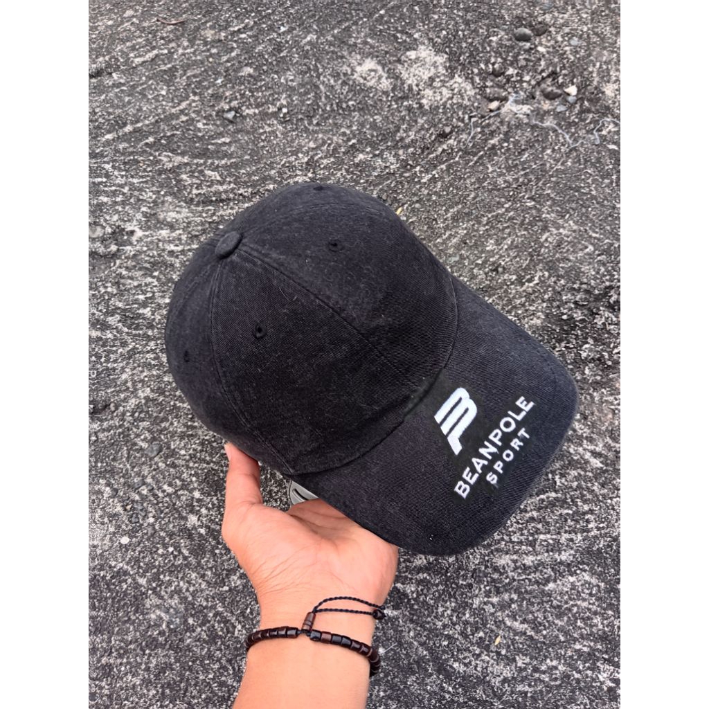 Topi Simple Caps Bean Pole