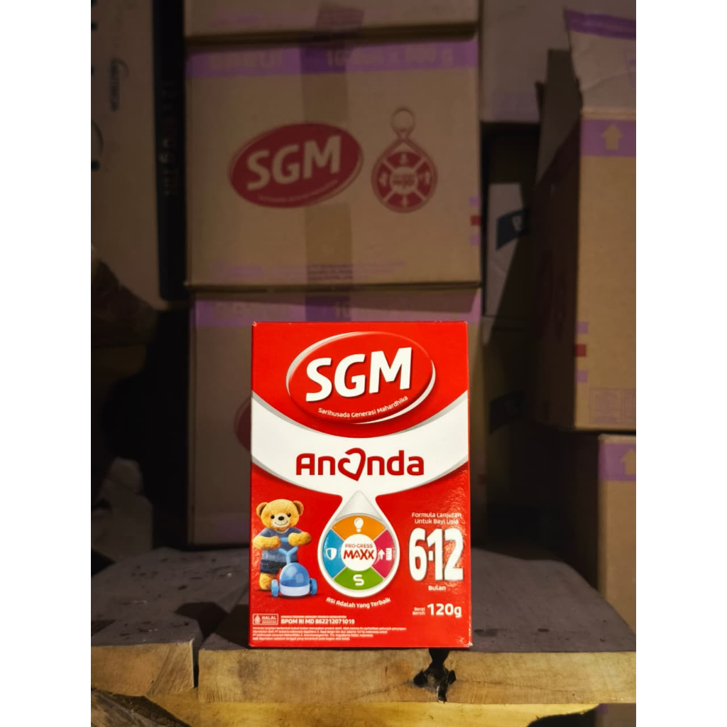 Susu Formula SGM Ananda 6-12 Bulan 120gr