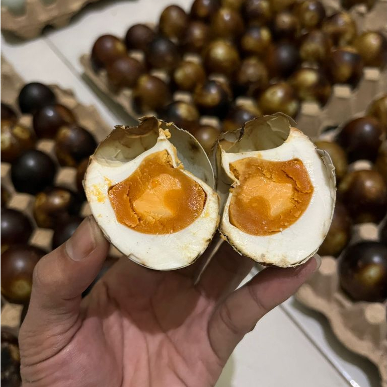Telur Asin Brebes Bakar 10 butir