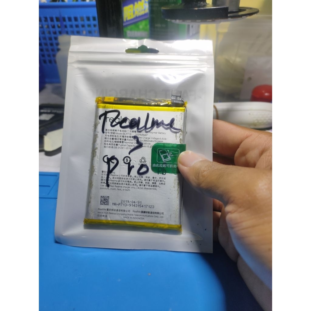 batre copotan realme 3 pro