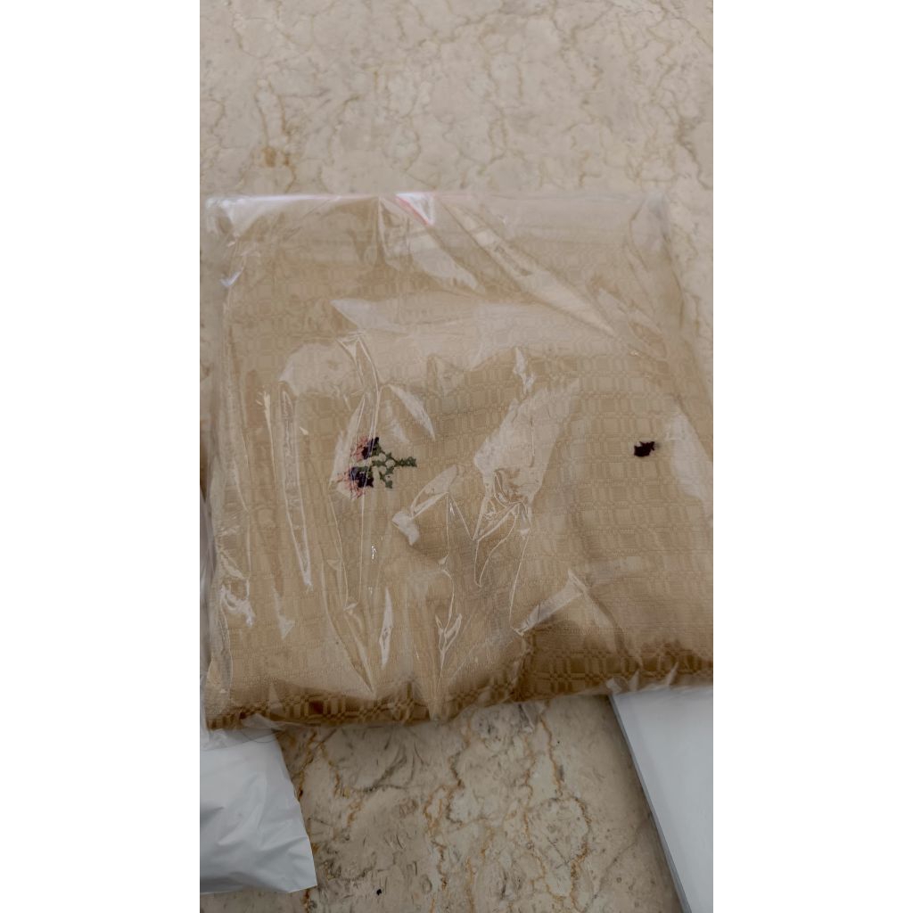 mukena sutra blitz warna sulam strimin terusan