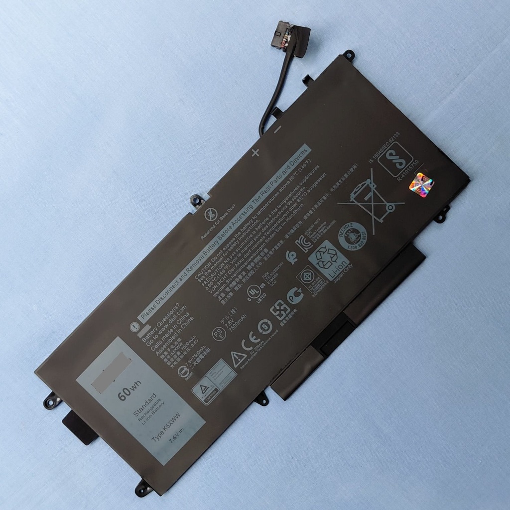 BATERAI LATITUDE K5XWW 5289 7280 7389 7390 2 IN 1 N18GG P29S002 K5XWW 6CYH6 725KY N18GG 71TG4 GARANS