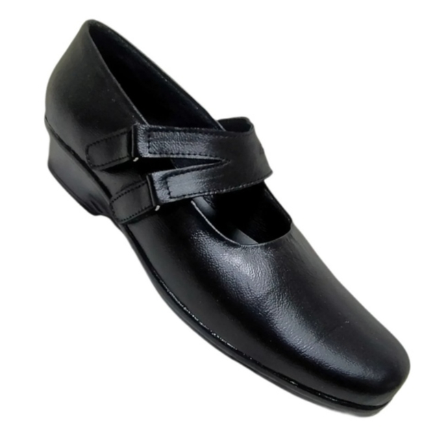 Pantofel Seragam Anak Sepatu Pantofel Anak Sekolah Kulit Sapi Hitam Anti Slip Ukuran 36-42 Sepatu Pa