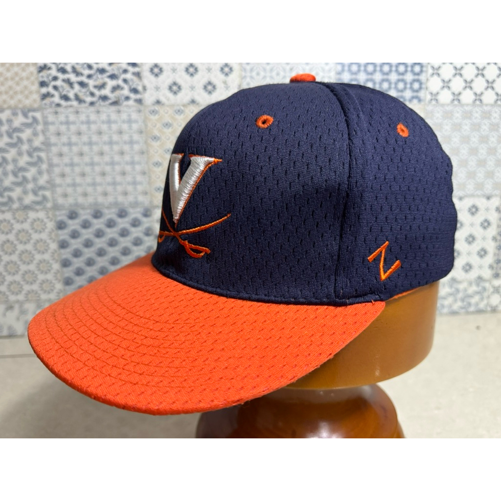 Topi Second Brand Branded Virginia Cavaliers Fitted Hat Original By ZEPHYR