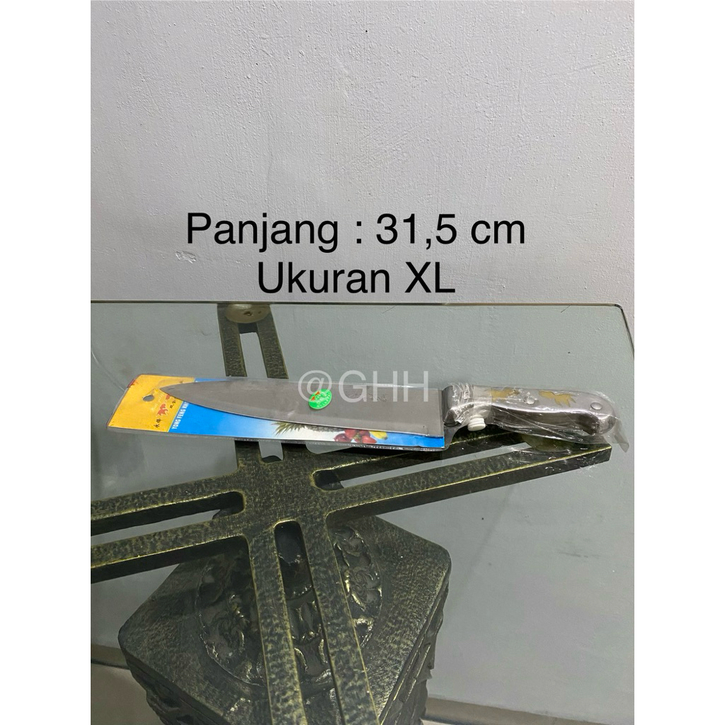 PISAU STAINLESS CAP IKAN / PISAU DAPUR / PISAU DAGING / PISAU BUAH DAN SAYUR