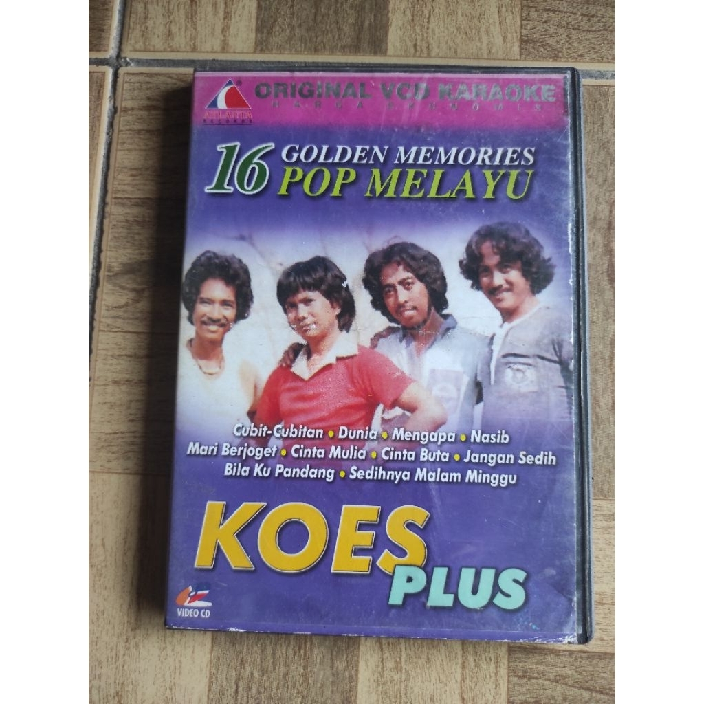 VCD golden memories pop melayu KOES PLUS