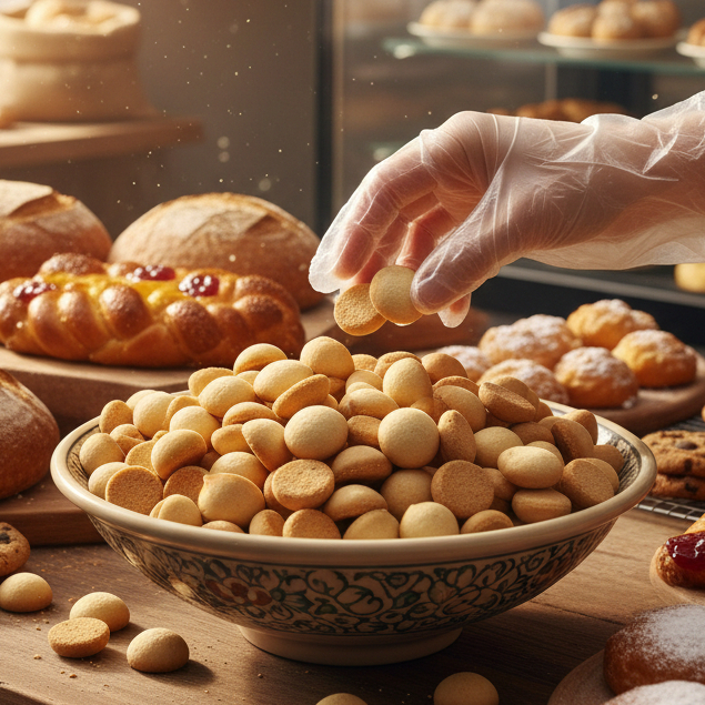 (100 gram) MONDE Egg Drop Curah camilan jadul kue kering enak snack anak cemilan murah kiloan