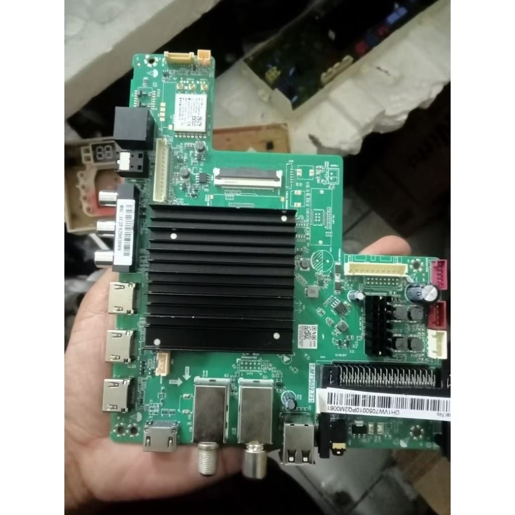 MAINBOARD / MOTHERBOARD SMART TV AQUA HAIER 50 INCH   T.MT9602.731 ORIGINAL