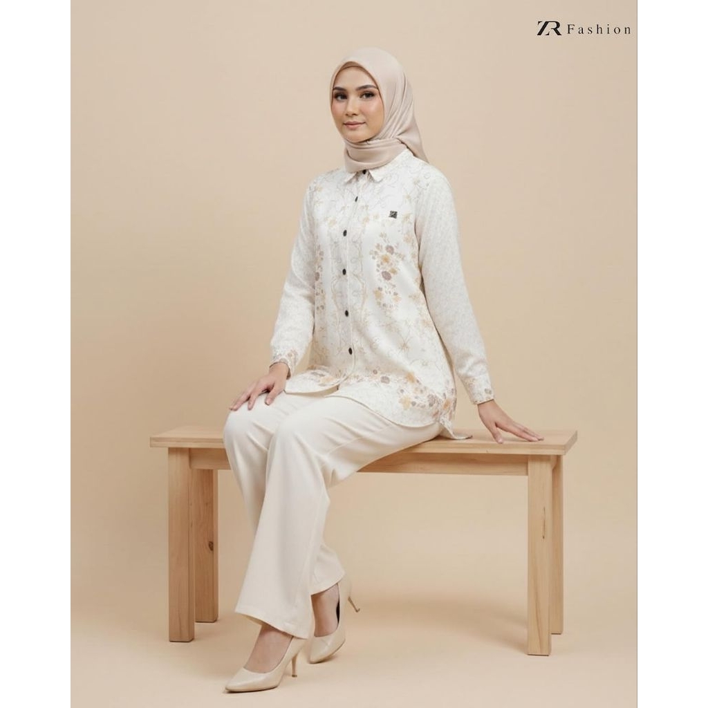 ZR0003 ZR FASHION LINE KEMEJA OPALINE