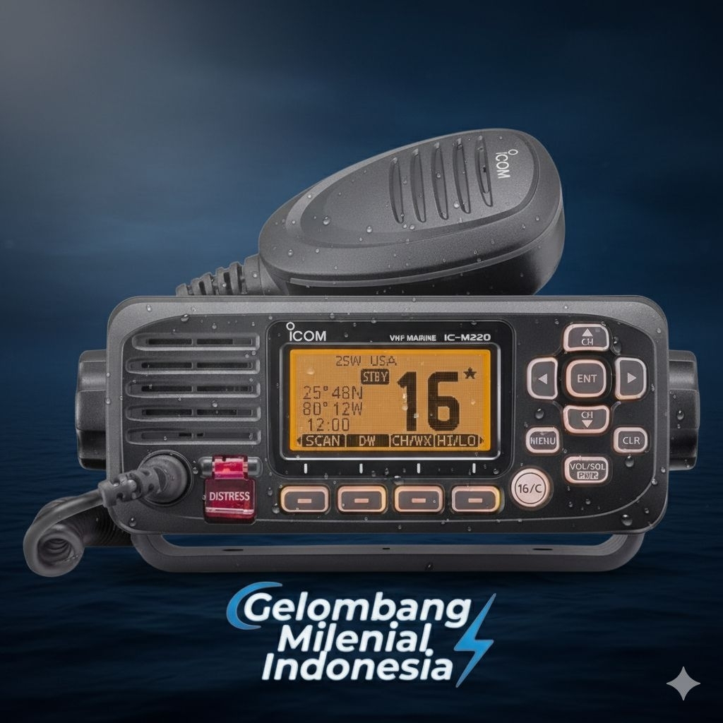 RADIO RIG MARINE ICOM IC M200 VHF MARINE