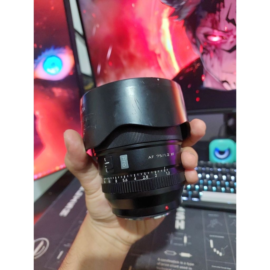 Lensa Viltrox Pro 75mm F1.2 XF mount untuk Fujifilm