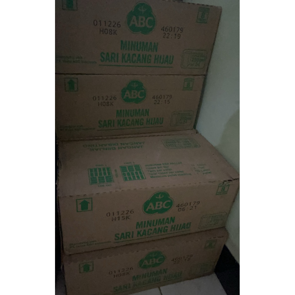 ABC Sari Kacang Hijau 250 ml 1 Dus