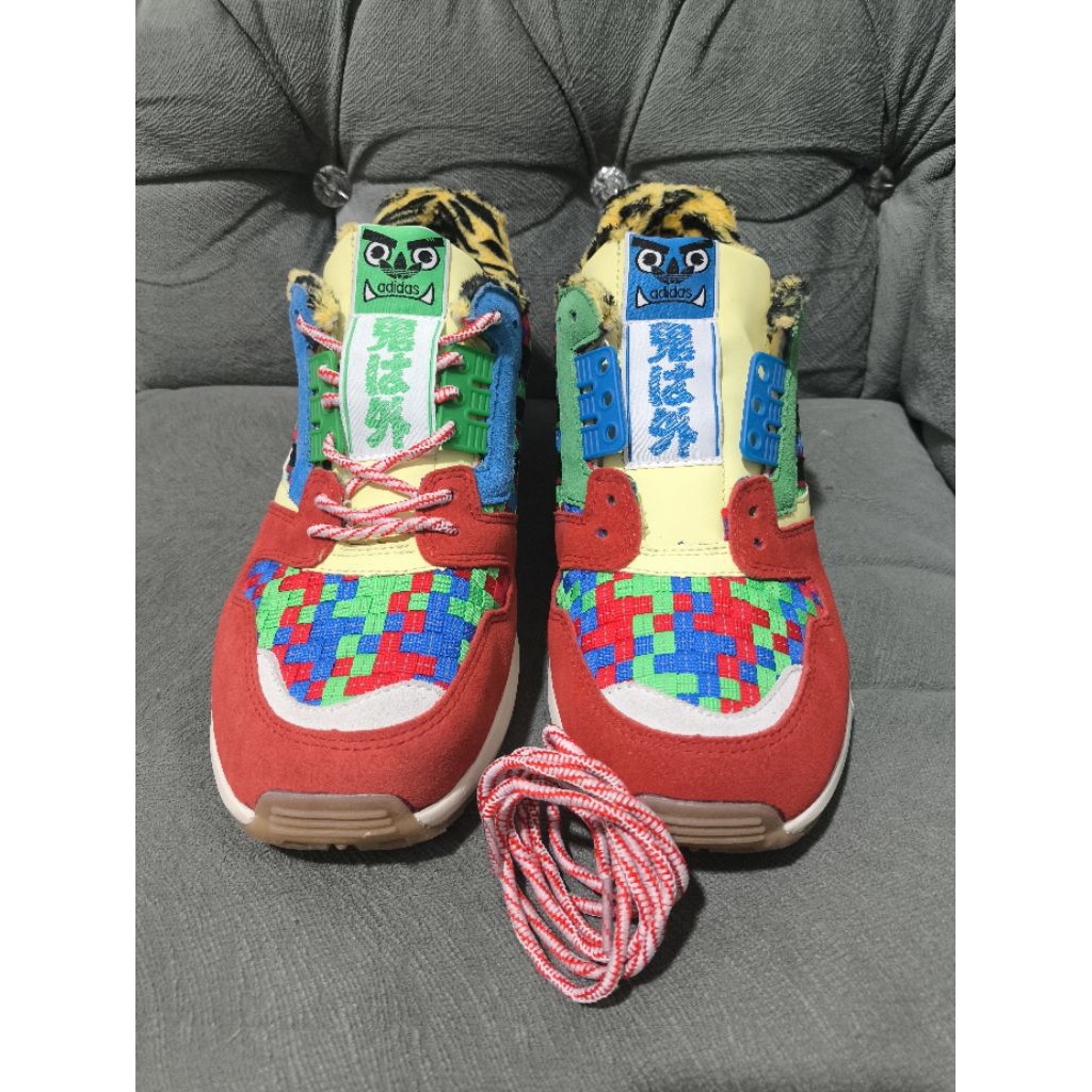 Atmos x Adidas ZX 8000 "Setsubun" 44 (28 cm) Made in Vietnam Februari 2021