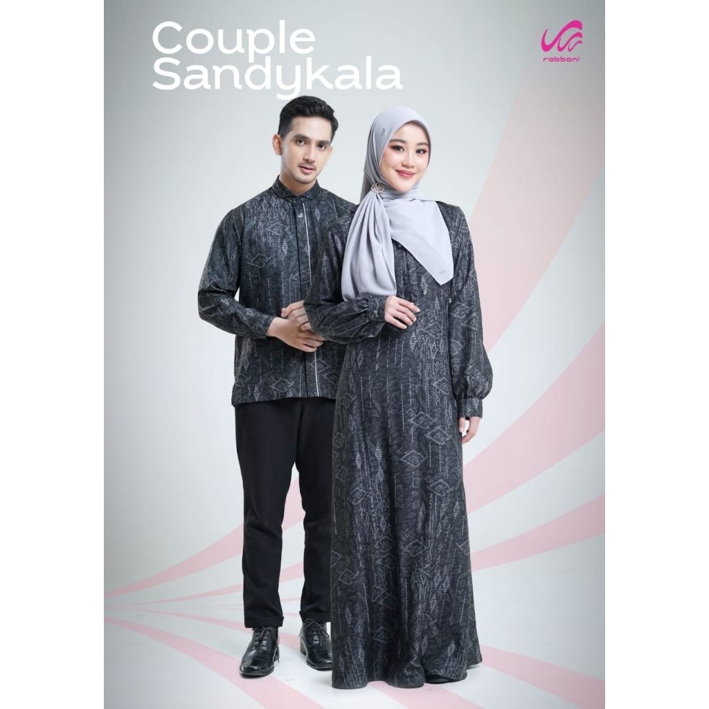 RABBANI 2026_ DRESSLIM RABBANI COUPLE SANDYKALA / Gamis RABBANI sandykala