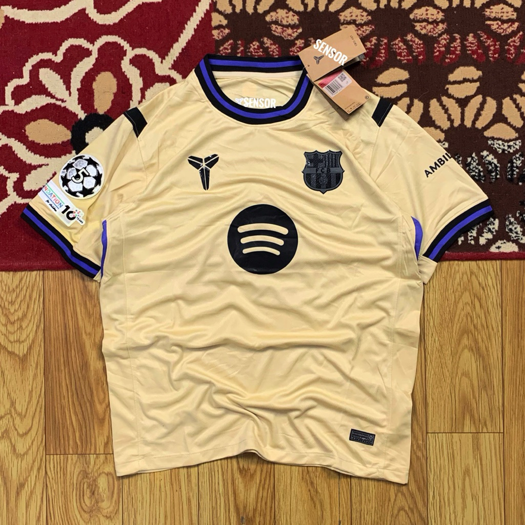 JERSEY FC BARCELONA x NAIKI K0B3 BRYAN AWAY KIT UCL 2025/26 | JERSEY FC BARCELONA UCL | JERSEY NAIKI