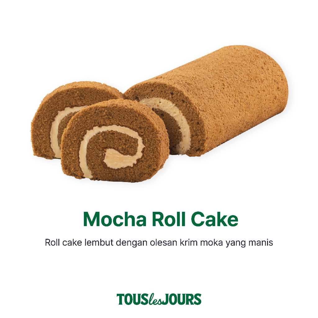 TOUS les JOURS - Mocha Roll Cake