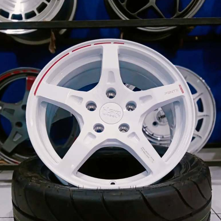 velg mobil ring 16 HSR PENTE pcd 5x114  pas di civic fd ertiga brv luxio dll