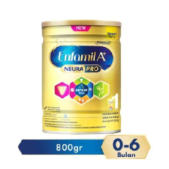 Enfamil A+ Tahap 1+ 800gr (0-6 Bulan) - Susu Bayi