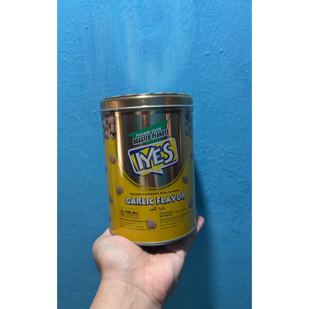 IYES kacang panggang rasa bawang