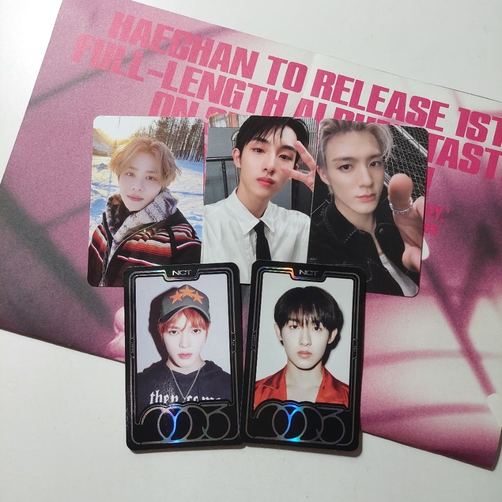 [ALL PHOTOCARD DAMAGE] PHOTOCARD OFFICIAL NCT GOLDEN AGE ARCHIVING TAEYONG KUN WINWIN JENO