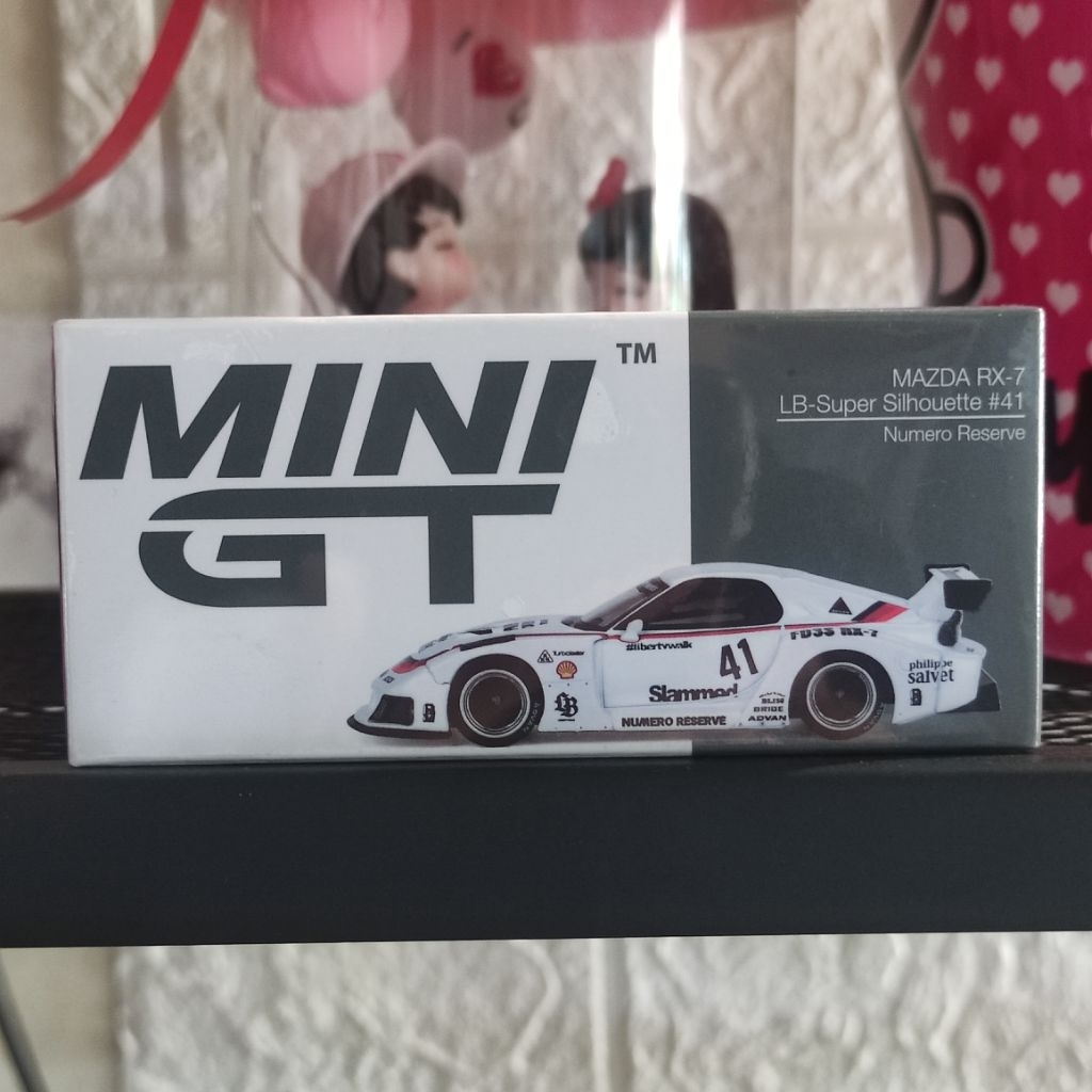 MINI GT 773 Mazda RX 7 LBWK White
