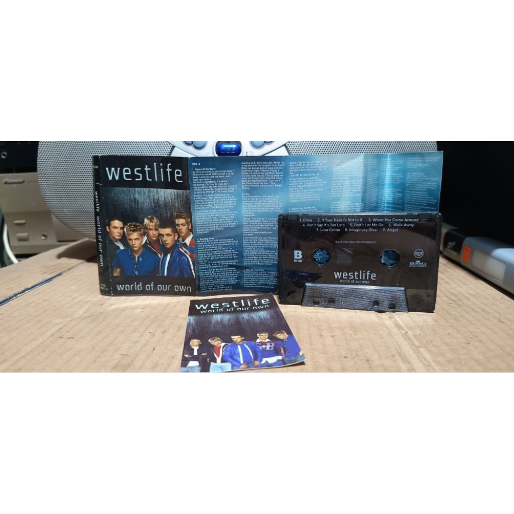 kaset pita Westlife - world of our own