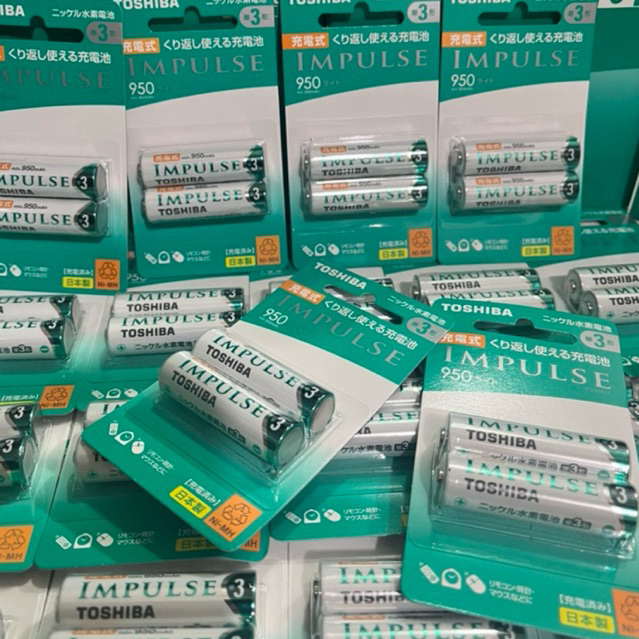 TOSHIBA BATERAI IMPULSE 950MAH / BATERAI IMPULSE
