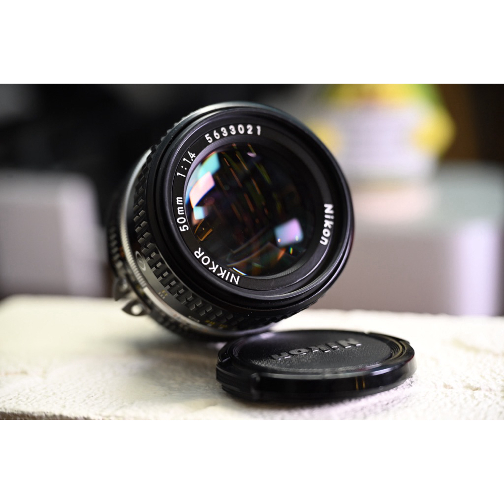 Lensa Manual Nikon 50mm F1.4 AIS