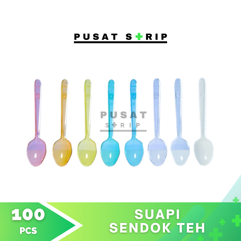 Suapi Sendok Teh Mix - 1 Pcs (Pack isi 100)