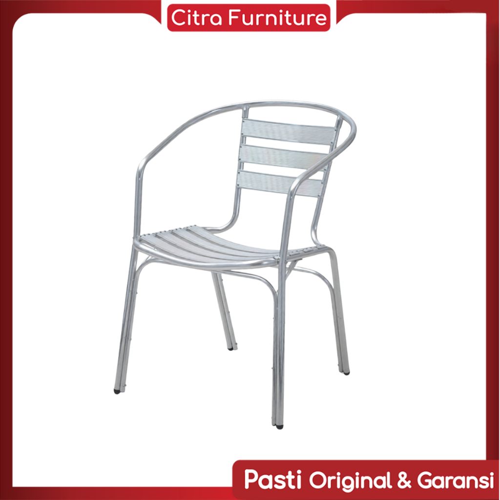 Citra Furniture SHUMO ® Kursi Teras Kijang Alumunium by BINA KARYA|Bangku Santai Kafe - KURSI SATUAN