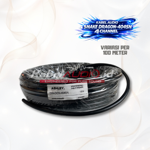 KABEL SNAKE ISI 4 ASHLEY USA-404SN FULL TEMBAGA / PER 100 METER