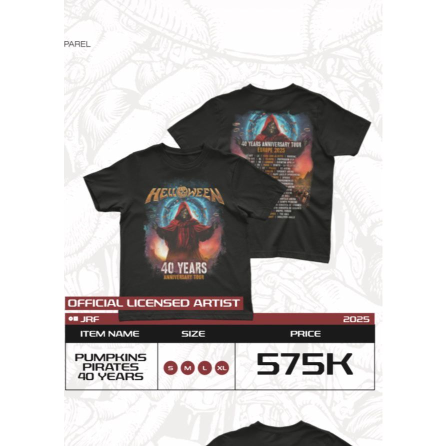 HELLOWEEN 40th ANNIVERSARY - OFFICIAL MERCH