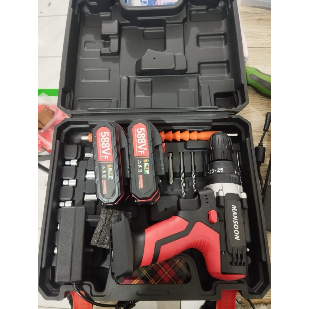 MANSOON BOR BATERAI 588Vf