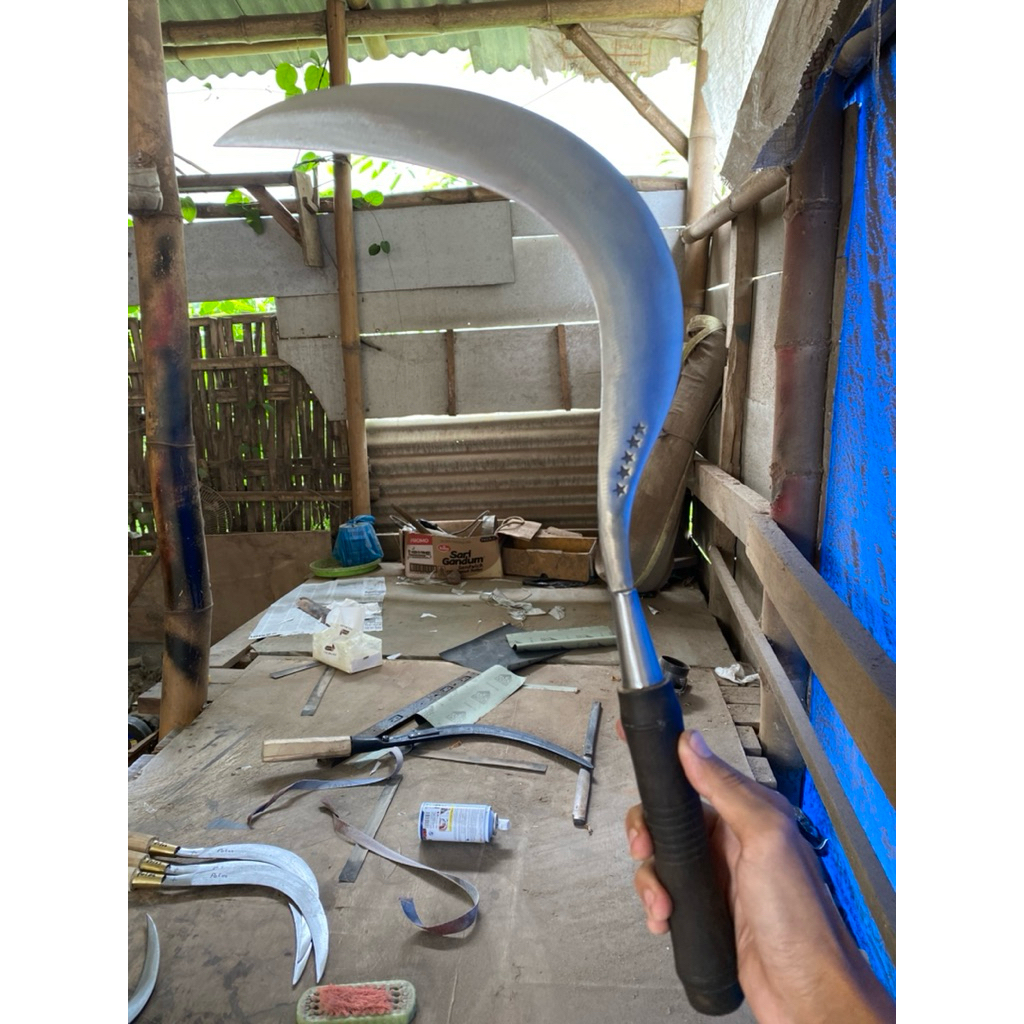 terlaris arit rumput cap bintang 5 asli Madura