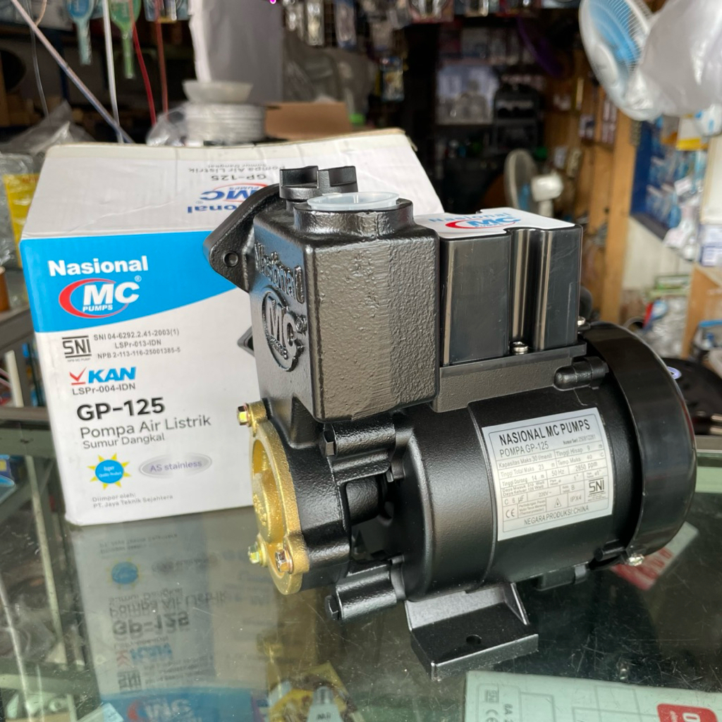 Pompa Air Nasional MC GP-125 Pompa Air sumur Elektrik merek Nasional