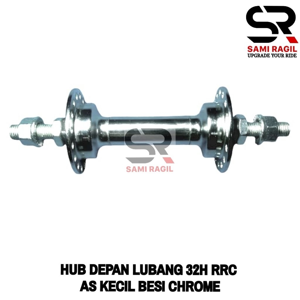 HUB DEPAN LUBANG 32 RRC HOLE 32H BOSCH BOS SEPEDA ONTHEL NAP ONTEL 28 JENGKI MTB MINION BMX AS KECIL