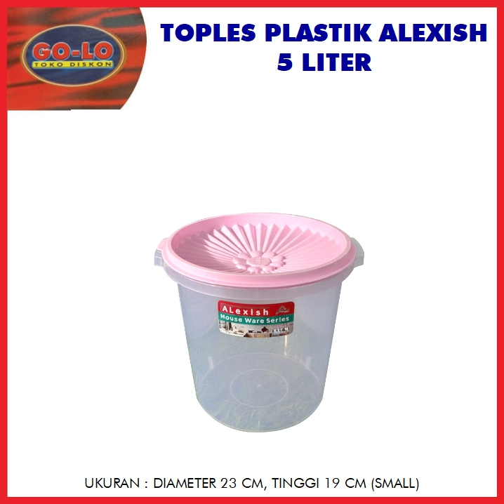 Toples Plastik 5 Liter Alexish