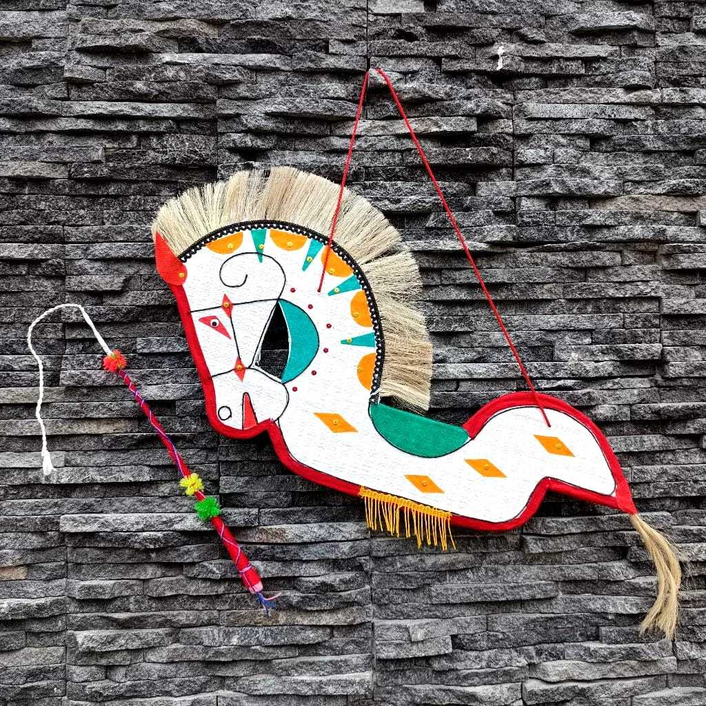 Set Kuda Lumping Anak + Pecut Ukuran Kecil