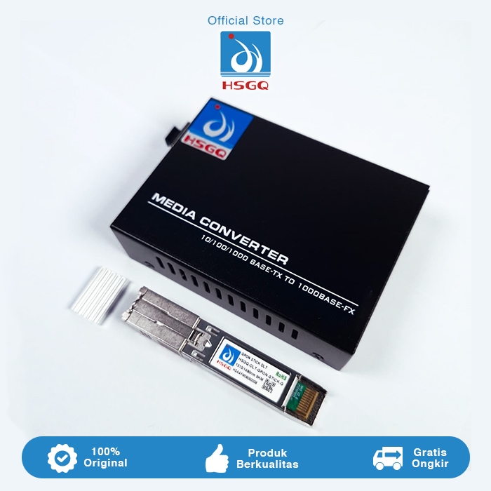 HSGQ-GS01KIT GPON OLT Stick + Fiber Media Converter